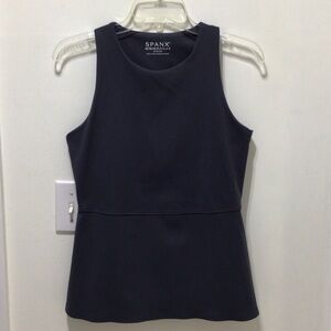 SPANX Women's Dark GRAY ACTIVE TOP Sleeveless Tank Top SIZE MEDIUM